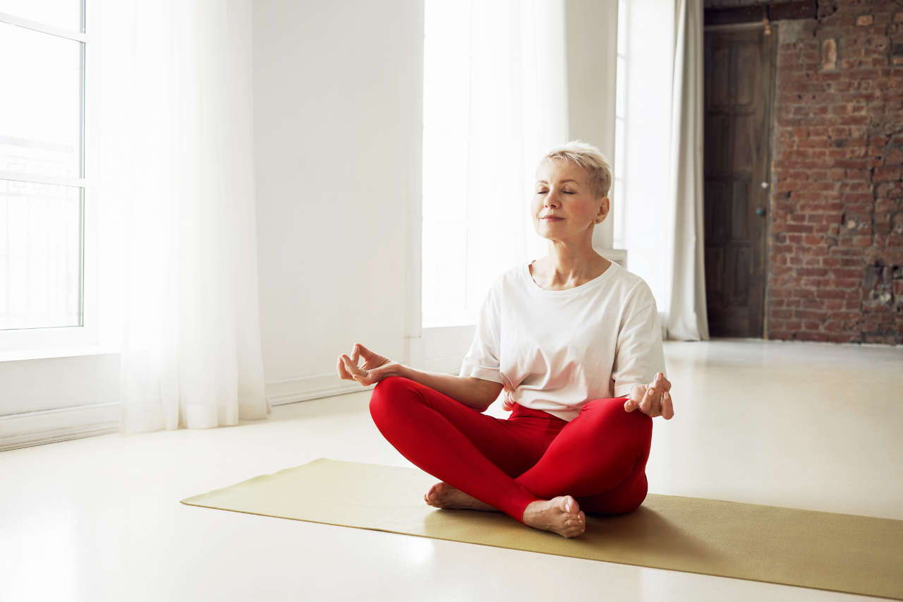 senior-woman-meditating